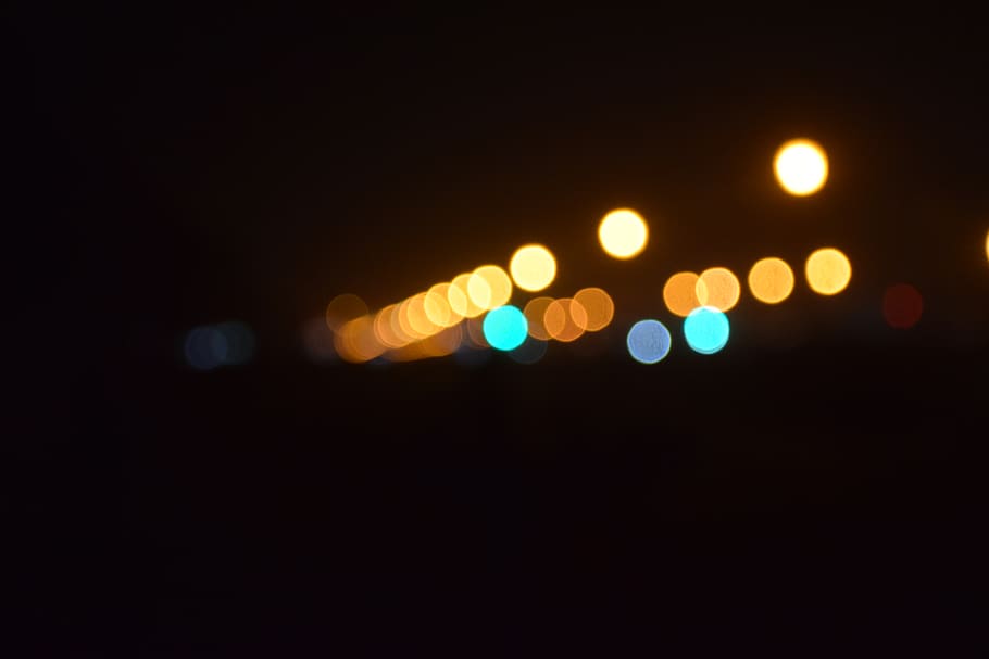 lighting, flare, headlight, led, spotlight, lightbulb, asphalt HD wallpaper