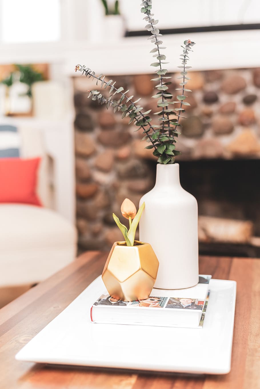 white ceramic flower vase, furniture, tabletop, plant, jar, pottery HD wallpaper