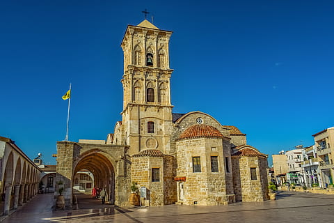 cyprus, larnaca, st, lazarus, church, 9th century, cathedral HD wallpaper