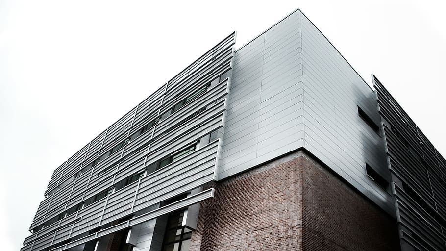canada, walls, grey, gray, brick, metalwork, brick wall, metal siding HD wallpaper