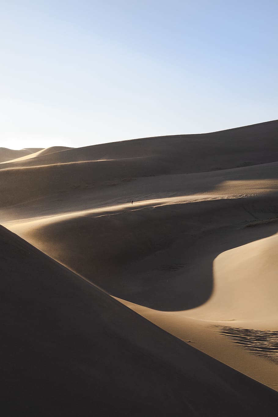 landscsape photography of desert field, sand, landscape, explore HD wallpaper