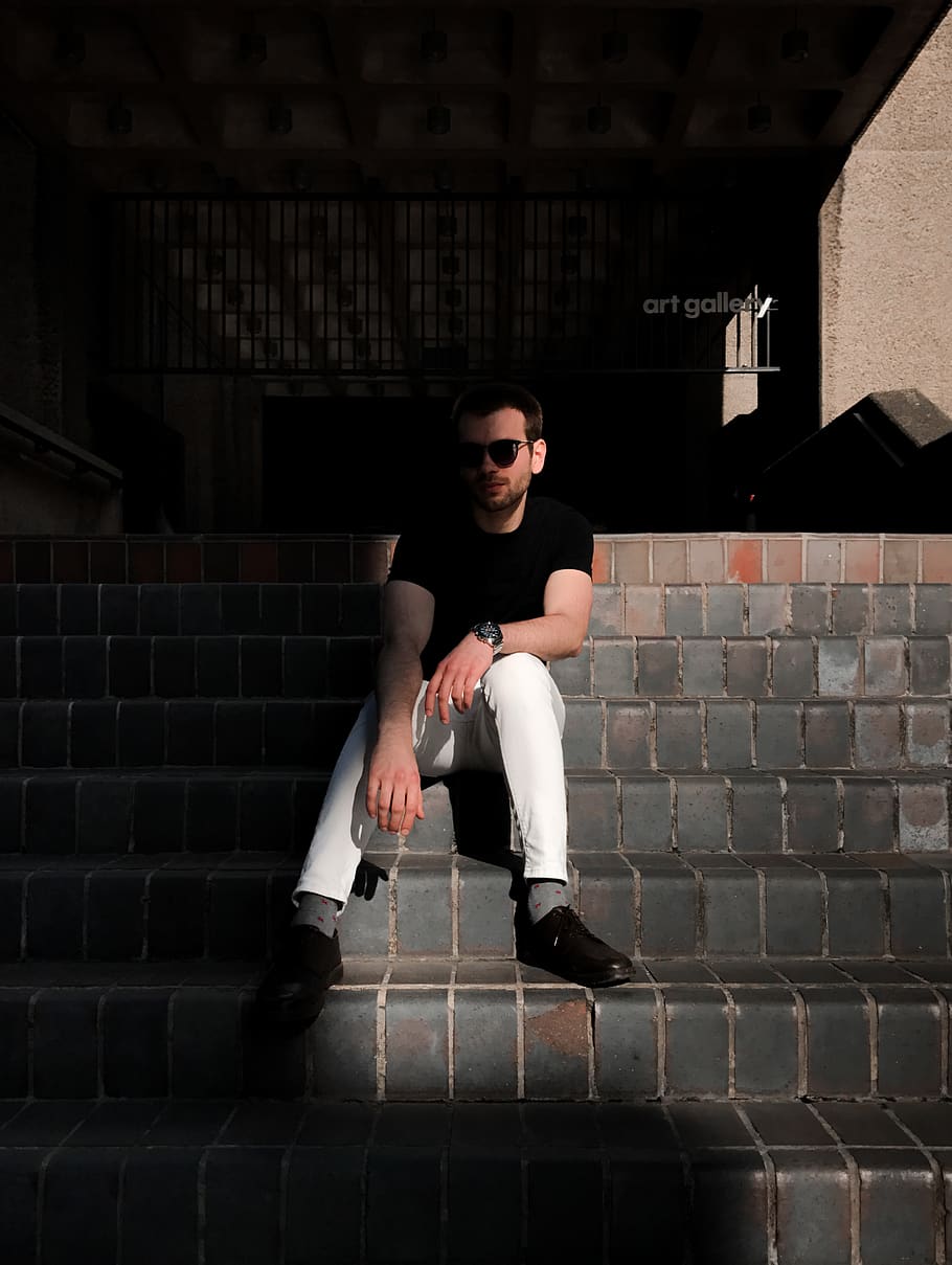 shadow, light, youth, model, man, fashion, style, london, shoreditch HD wallpaper