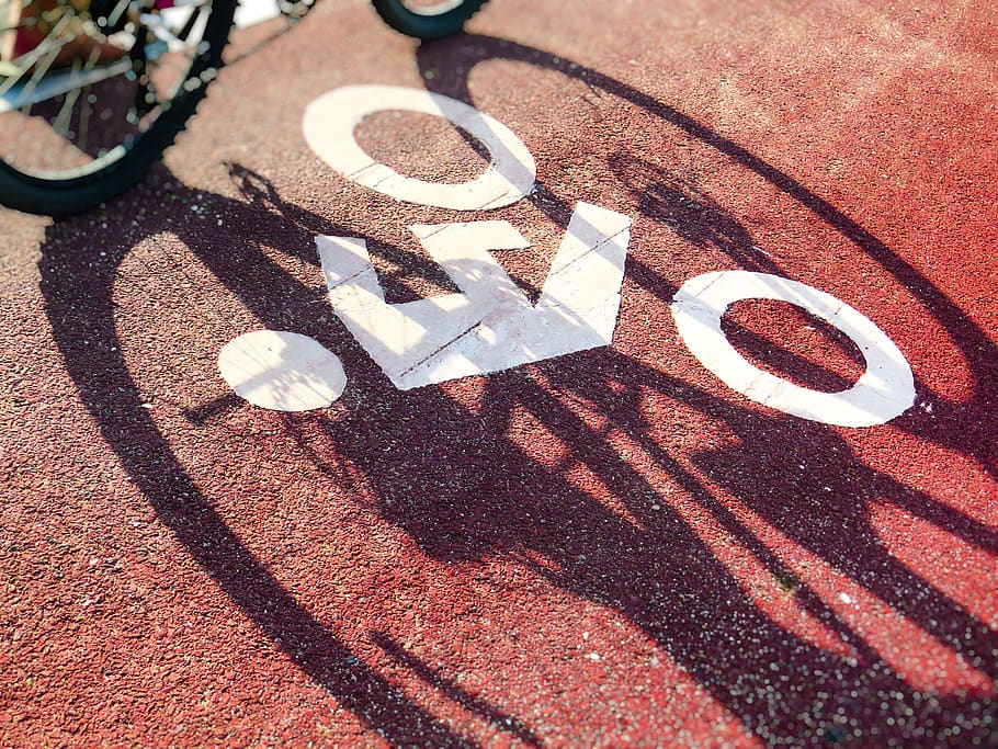 bike, track, biking, lane, cyclist, line, way, street, leisure, HD wallpaper