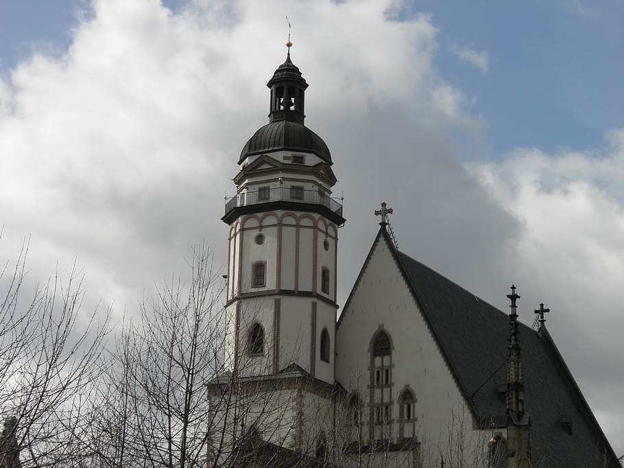 temple, leipzig, germany, building exterior, sky, place of worship HD wallpaper