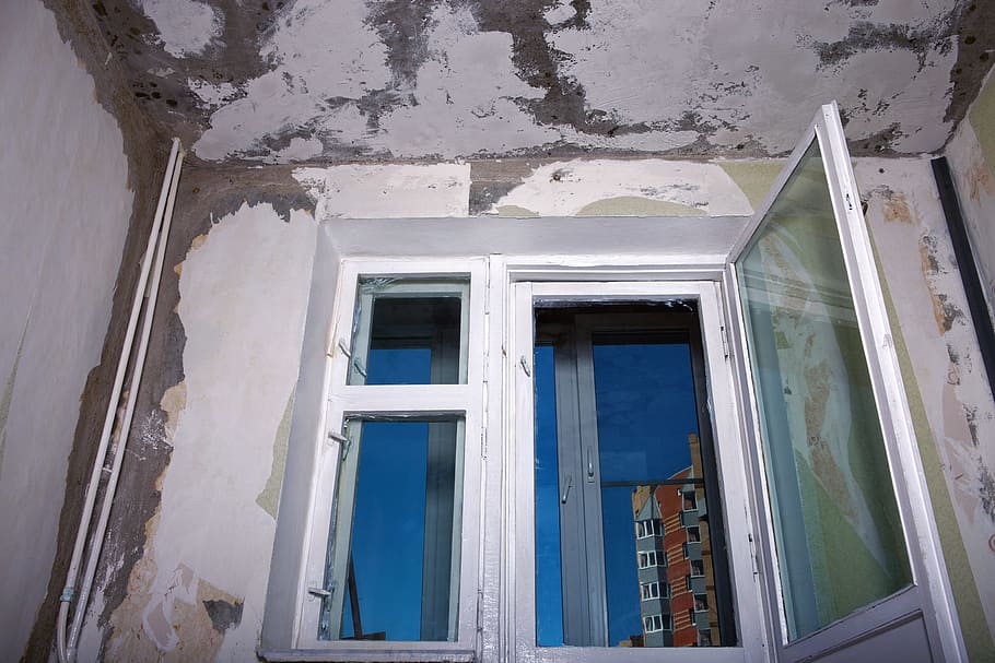 site, interior, work, indoors, mess, nobody, unfinished, renovation HD wallpaper