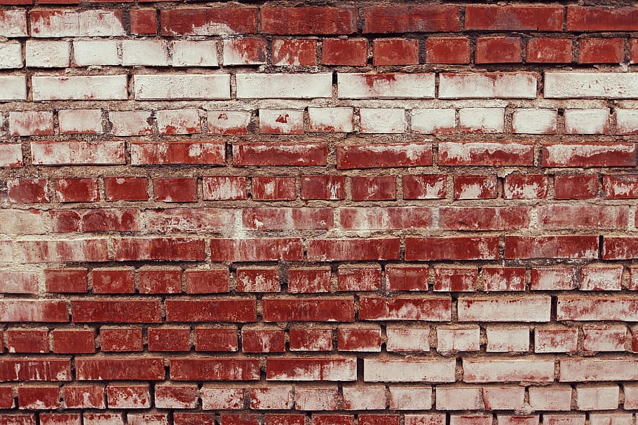 brown bricked wall, brick wall, backgrounds, full frame, architecture HD wallpaper