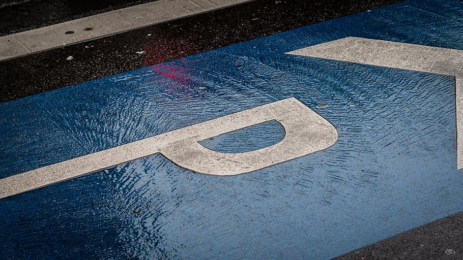 cologne, germany, reflections, city, rain, street, night, sign HD wallpaper