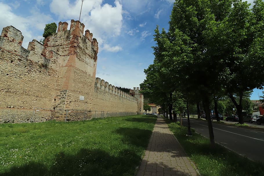castle, architecture, building, fort, transportation, car, automobile HD wallpaper