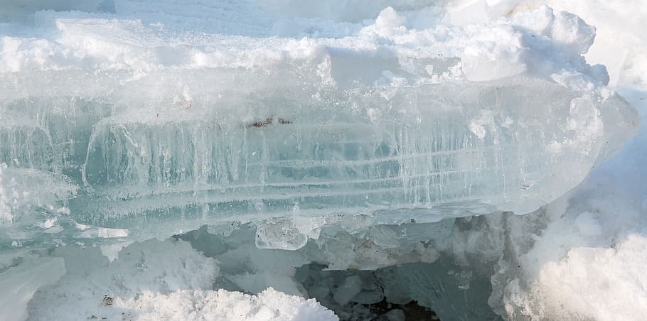 ice plate, winter, cold, white, nature, cold temperature, snow HD wallpaper