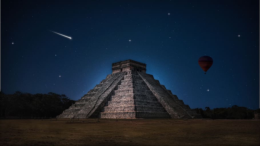 chichenitza, piramidedekukulcan, elcastillo, pyramid, yucatan, HD wallpaper