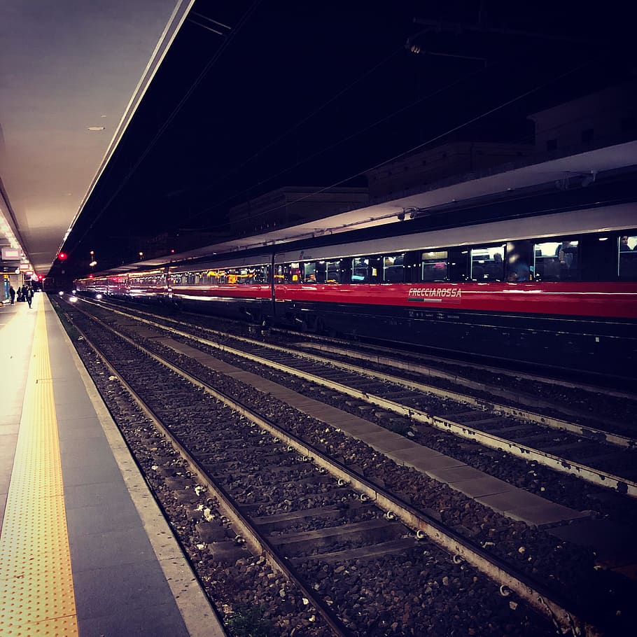 train station, vehicle, terminal, transportation, person, human HD wallpaper