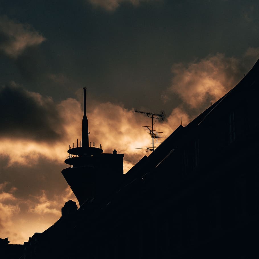 düsseldorf, germany, electrical device, antenna, moheb anwari HD wallpaper