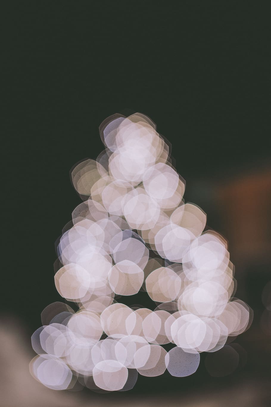 bokeh lights, flare, confectionery, food, sweets, blossom, flower HD wallpaper