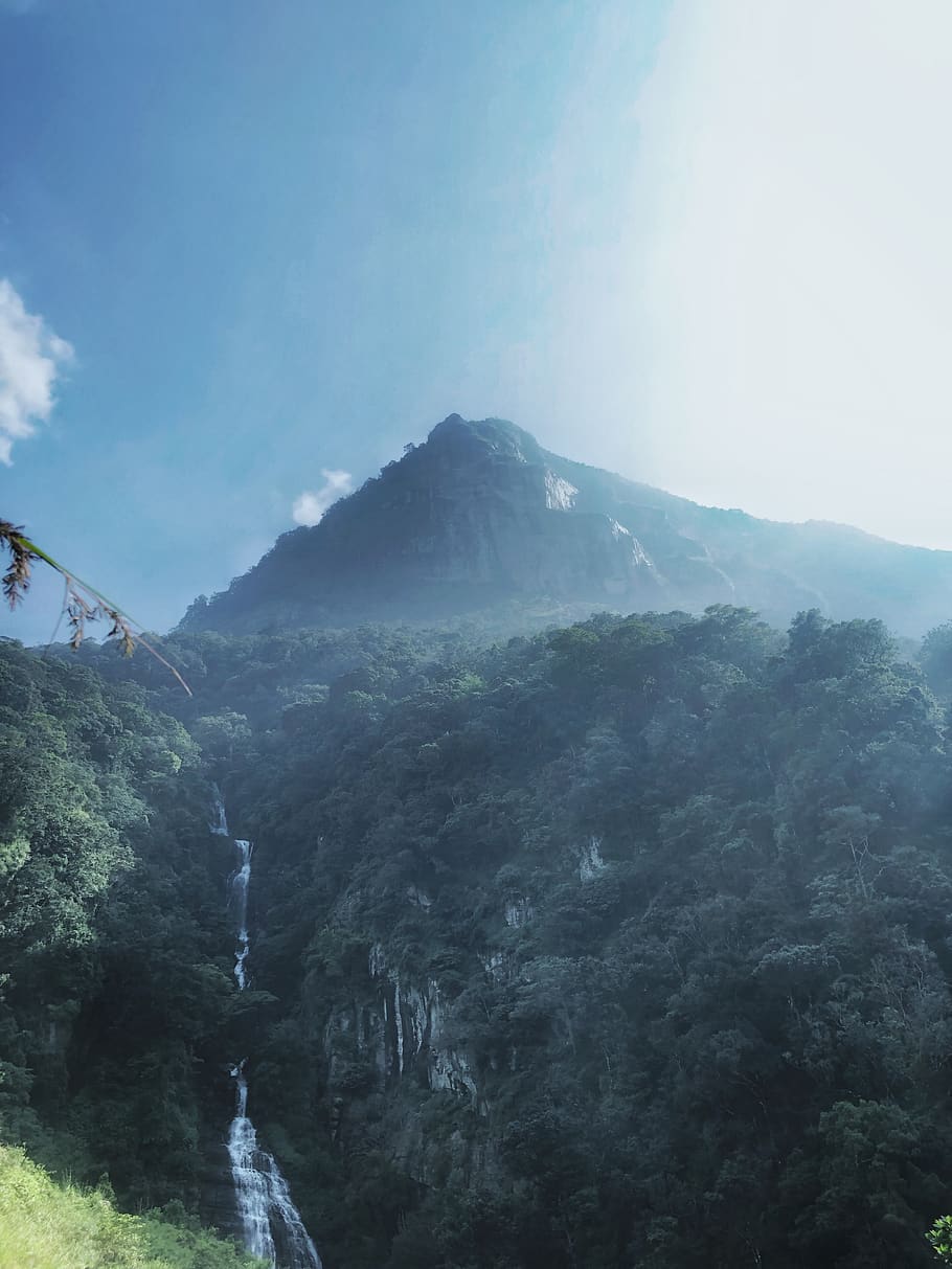 nature, mountain, outdoors, mountain range, peak, srilanka HD wallpaper