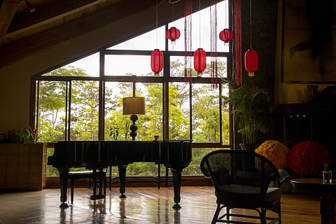 philippines, baguio, window, chair, seat, indoors, table, absence HD wallpaper