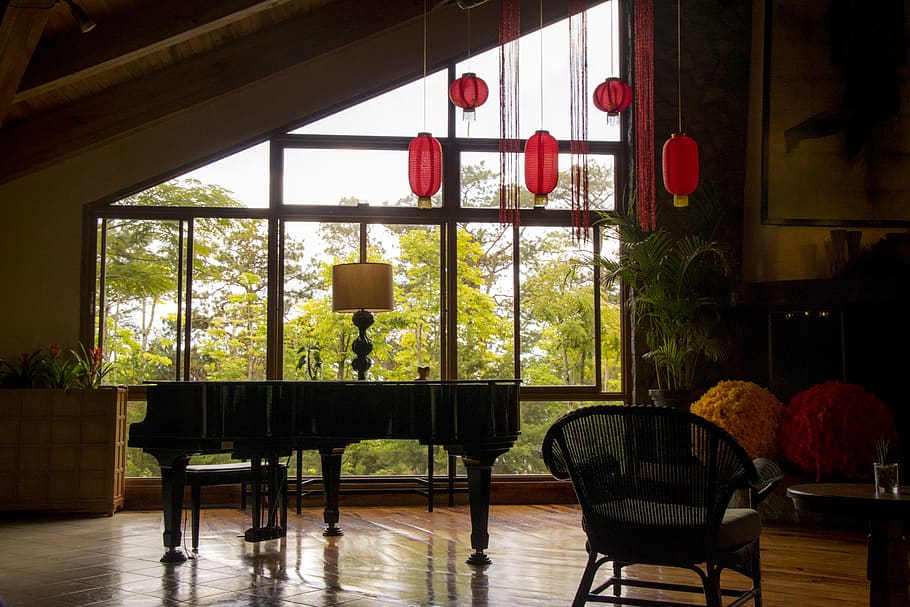 philippines, baguio, window, chair, seat, indoors, table, absence HD wallpaper