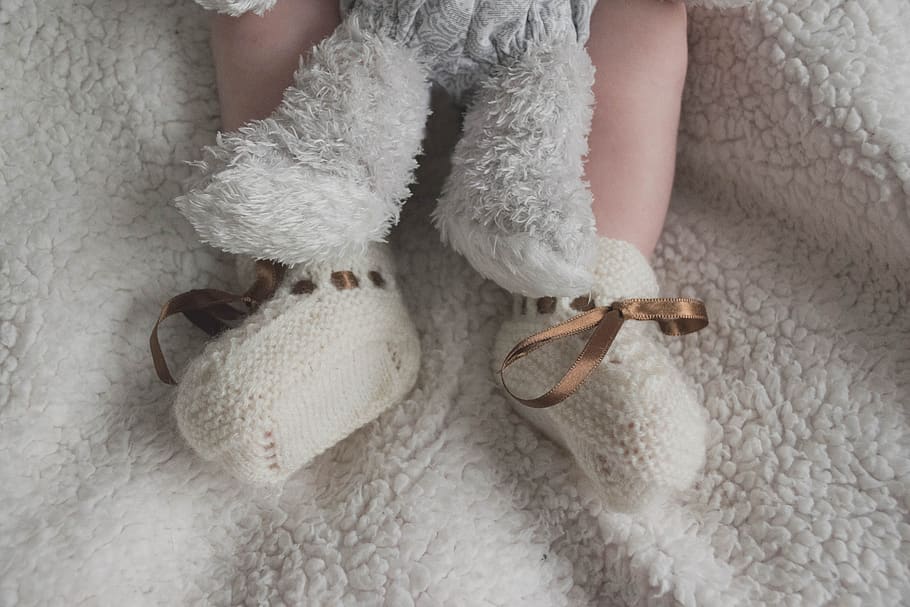spain, valencia, sock, white, baby, childhood, beautiful, pure HD wallpaper