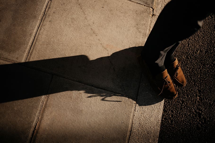 Shadow, clothing, apparel, footwear, boot, shoe, person, human HD wallpaper