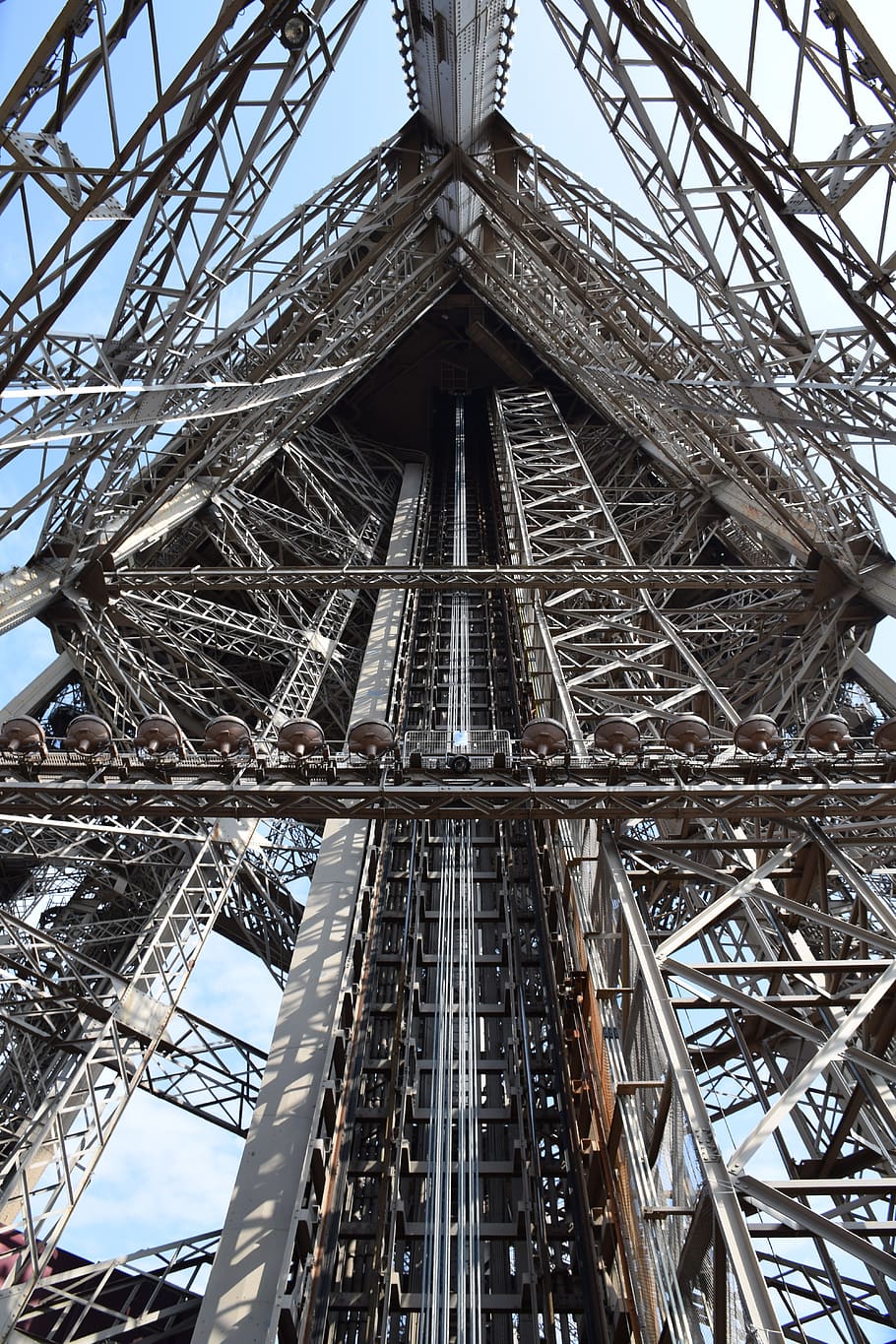 tower, works, eifel, paris, frankreich, france, places of interest HD wallpaper