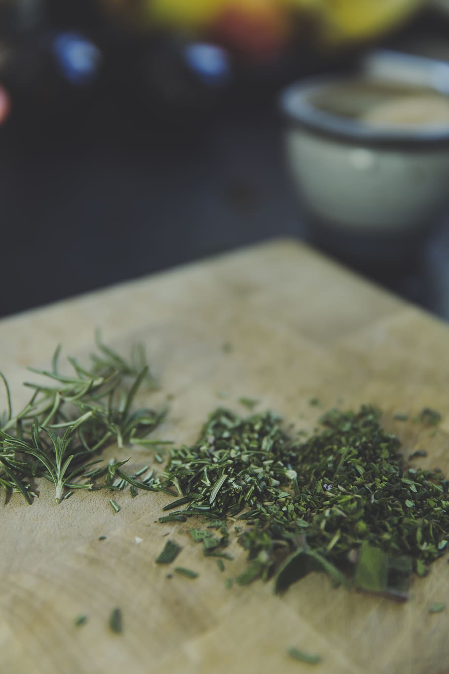 Green Leaf Plant, herbs, plants, selective focus, food and drink HD wallpaper