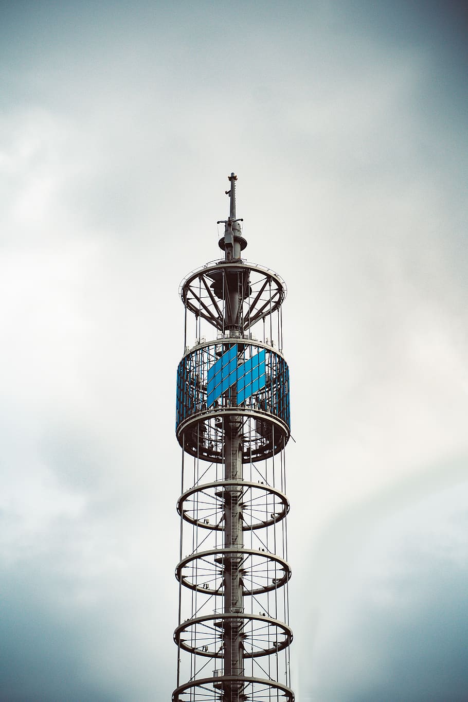 gray concrete tower, architecture, building, control tower, steeple HD wallpaper