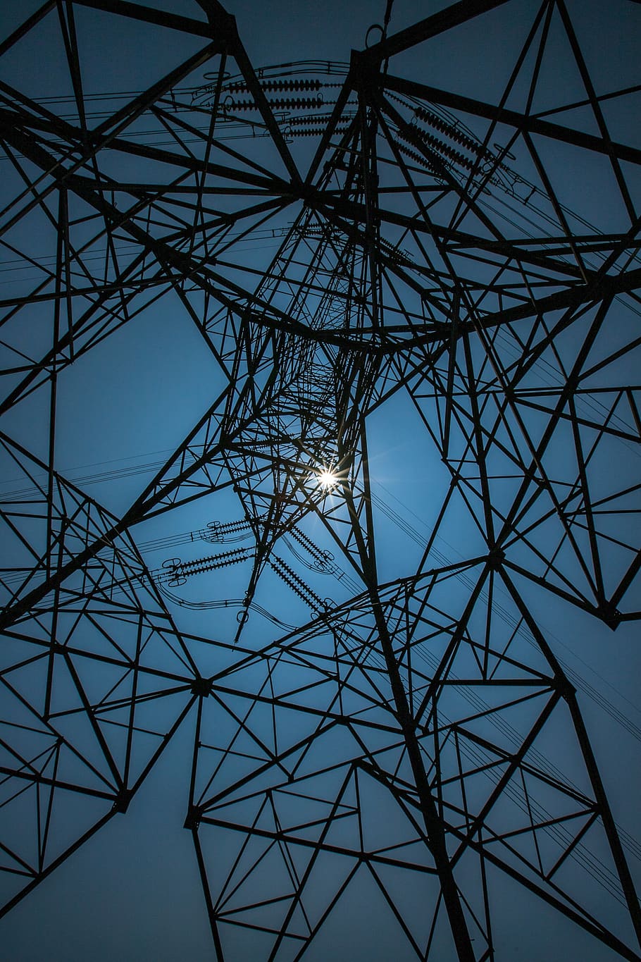hong kong, light, electrical grid, low angle view, electricity HD wallpaper