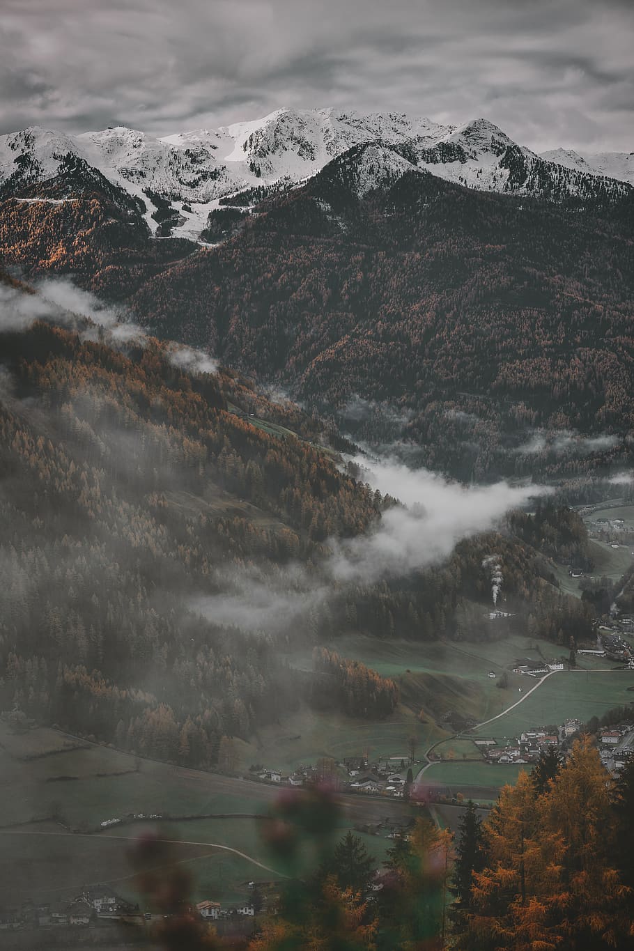 mountain, beauty in nature, scenics - nature, tranquility, cold temperature HD wallpaper