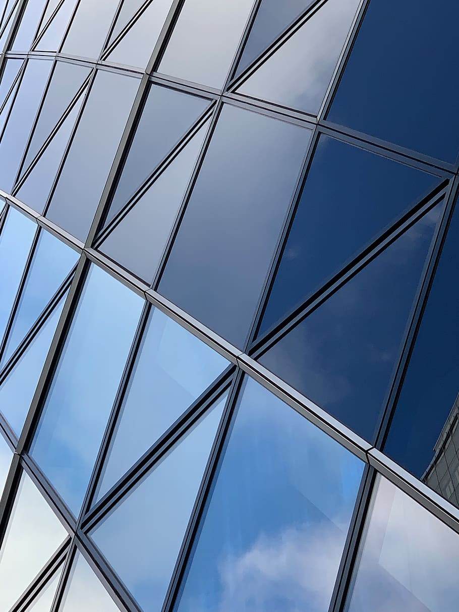 building, architecture, window, skylight, utility pole, triangle HD wallpaper