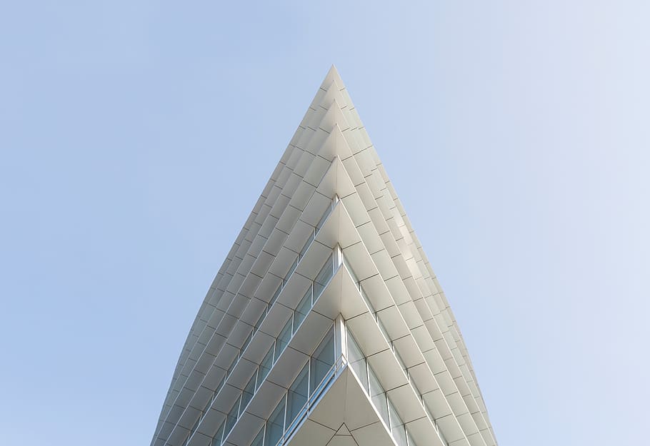 building, structure, sky, clouds, infrastructure, window, establishment HD wallpaper