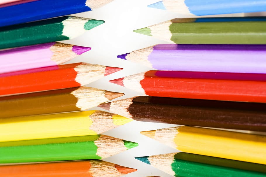art, background, blue, bright, brown, children, color, colorful HD wallpaper