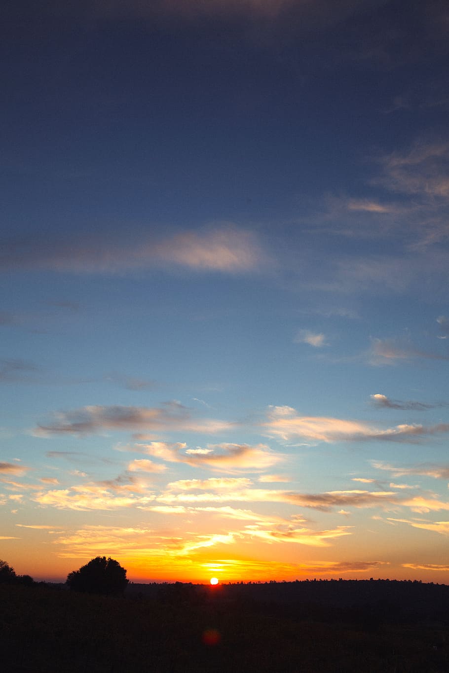 sunset, sunlight, evening, clouds, sky, cloudscape, california HD wallpaper