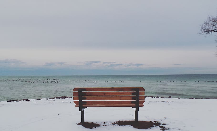 sky, seat, water, beauty in nature, horizon over water, tranquility HD wallpaper
