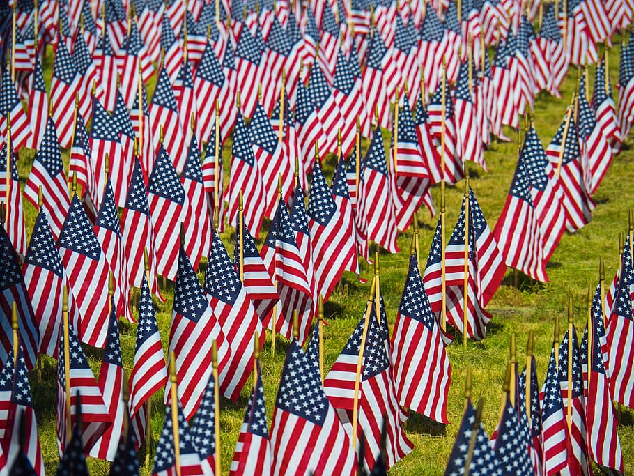 flag, usa, patriotic, america, stripes, states, united, patriotism, HD wallpaper