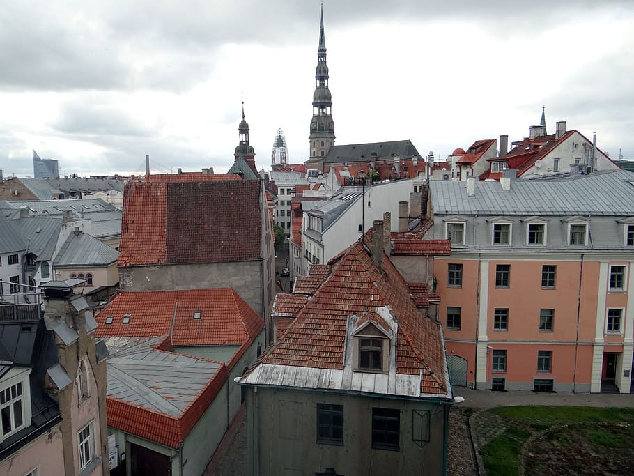 old town riga, architecture, building exterior, built structure HD wallpaper