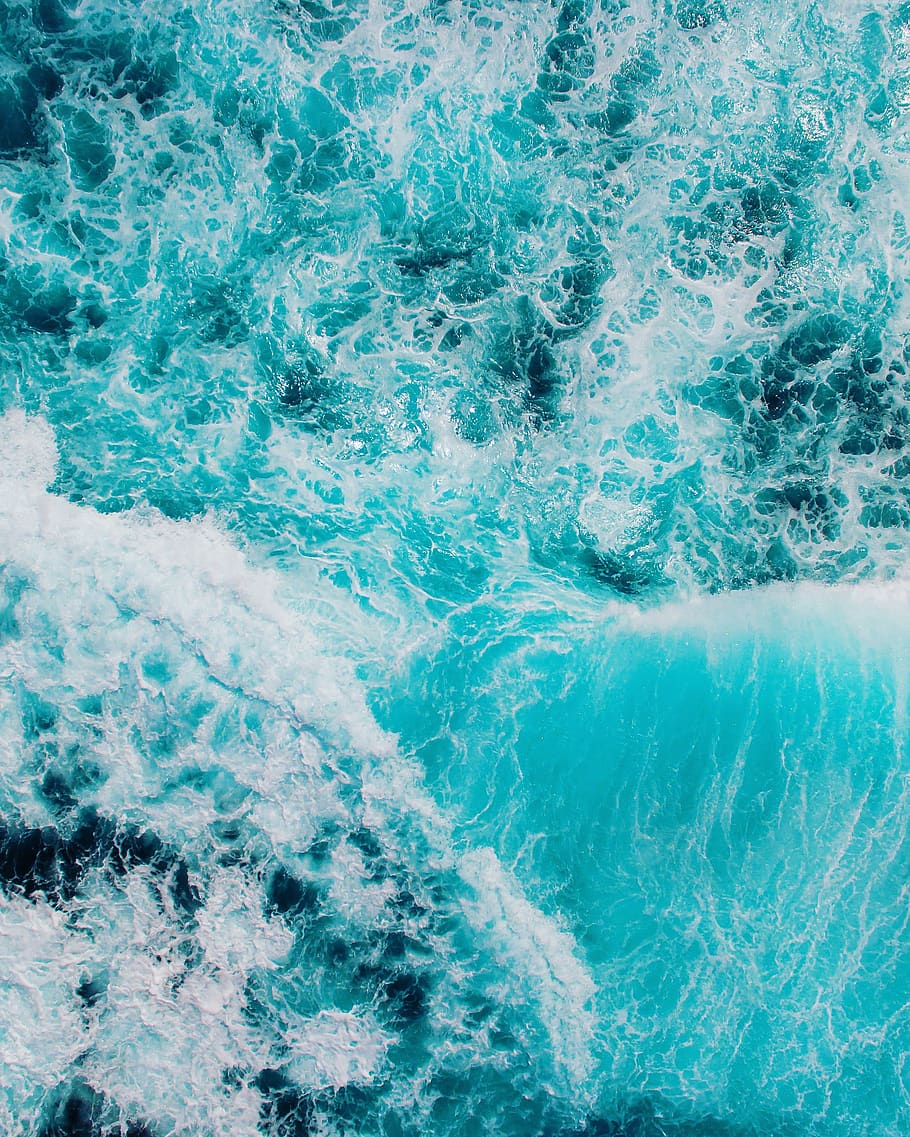 sea, water, full frame, motion, wave, blue, sport, no people HD wallpaper