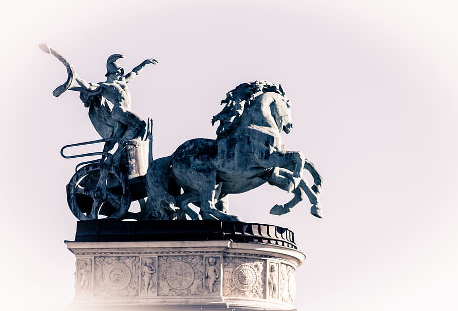 hungary, budapest, statue, sculpture, representation, art and craft HD wallpaper