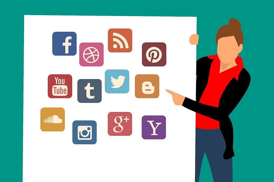 social, media, twitter, googleplus, linkedin, facebook, publicspeaking, HD wallpaper