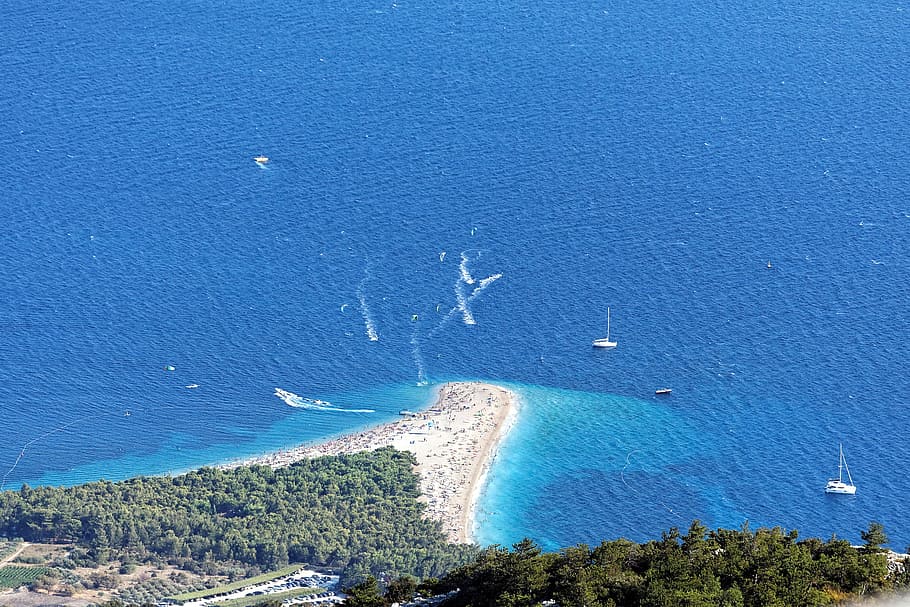 HD wallpaper: Croatia Zlatni Rat on Brac island-2017 Bing Deskto ...