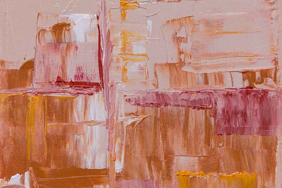 abstract painting, texture, surface, strokes, color, colour, vibrant HD wallpaper