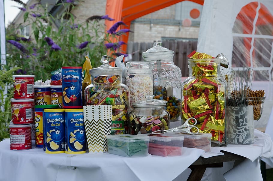 candy, candybar, wedding, celebration, party, choice, market HD wallpaper