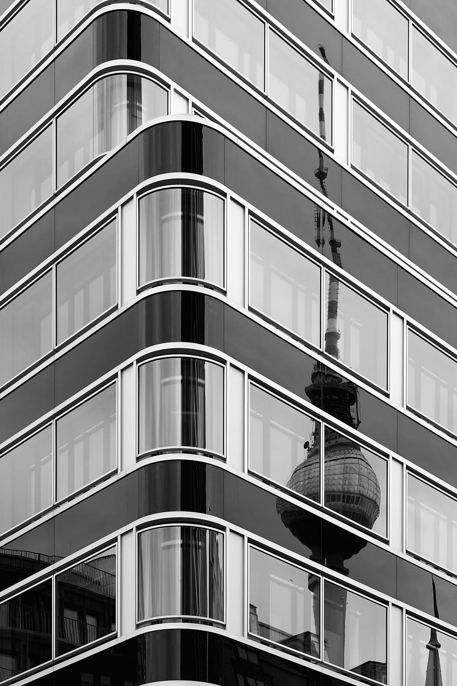 berlin, germany, architecture, reflection, abstract, built structure HD wallpaper