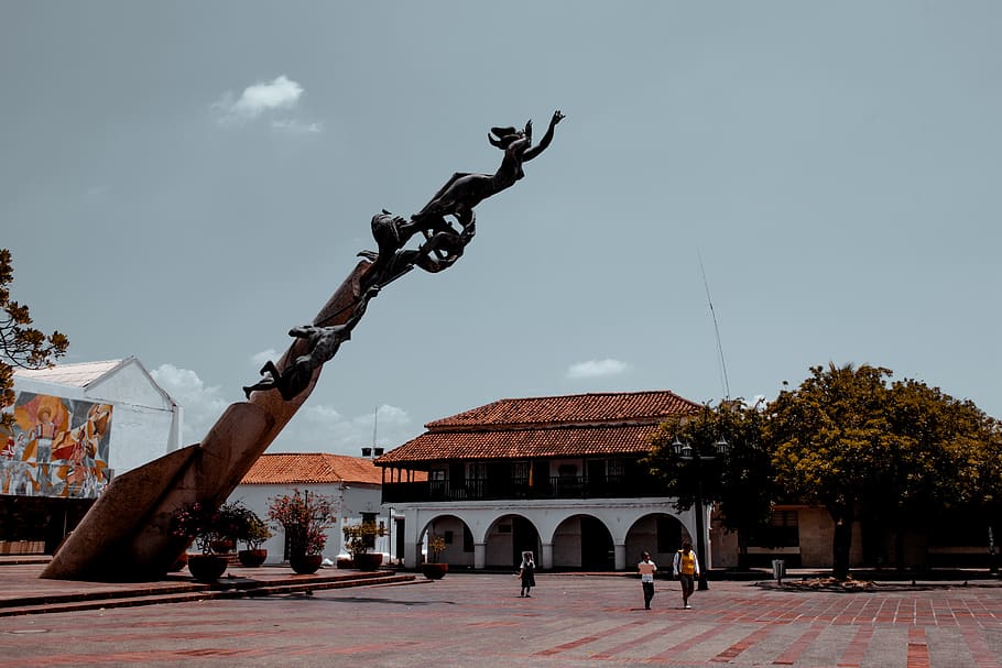 View of a Plaza, architecture, building, daylight, daytime, landmark HD wallpaper