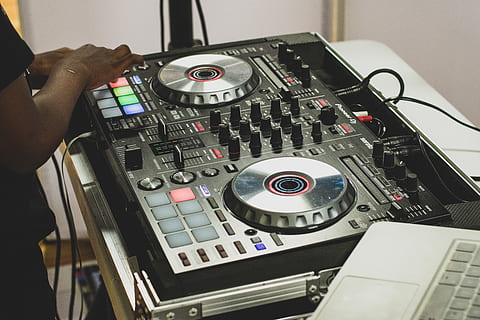 Dj Audio Mixer, Analogue, business, close-up, console, control HD wallpaper