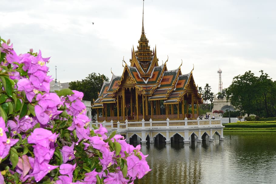 thailand, monument, built structure, architecture, building exterior HD wallpaper