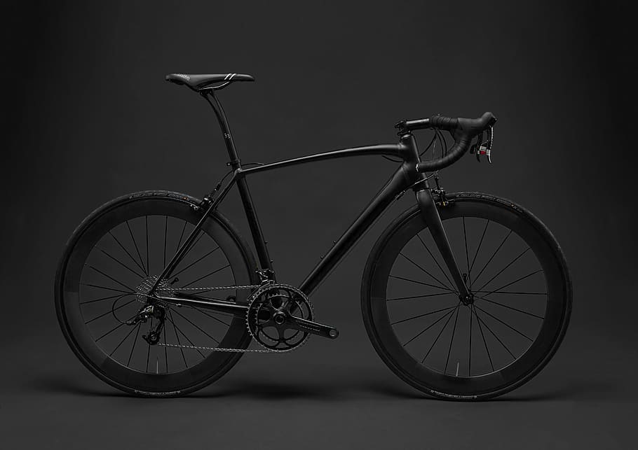black road bike, bicycle, product, packshot, sram, specialized, HD wallpaper