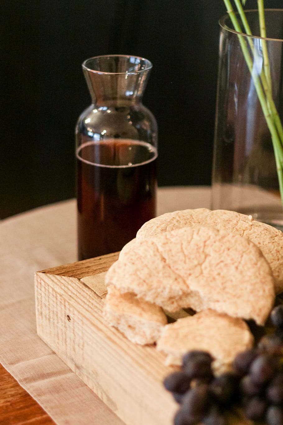 bread, food, beverage, drink, alcohol, bun, bread and wine HD wallpaper