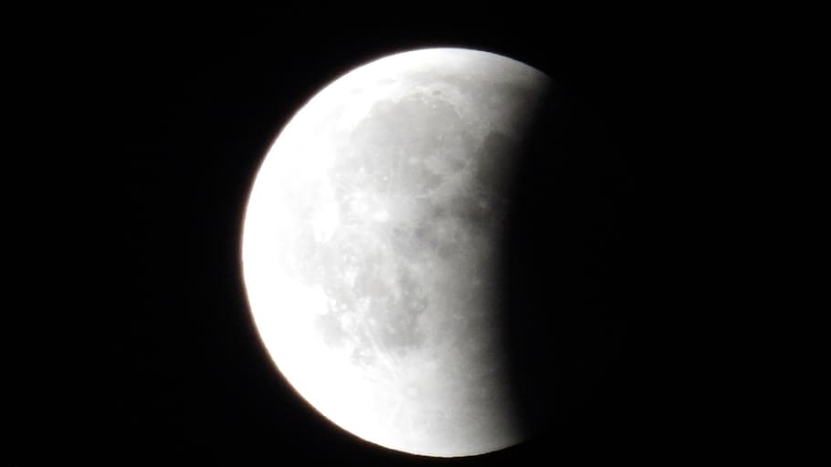 moon, night, athens, eclipse, space, astronomy, sky, moon surface HD wallpaper