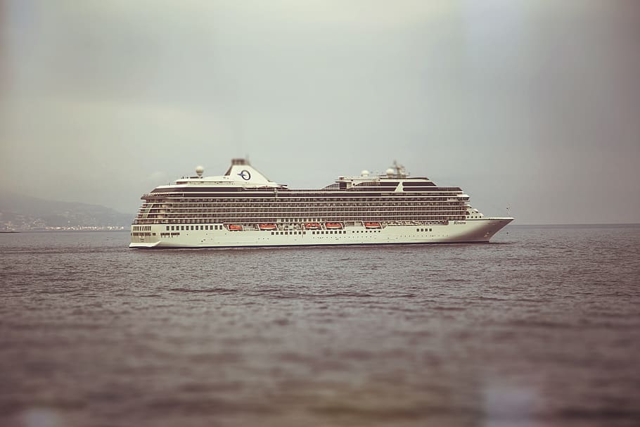 nautical vessel, water, mode of transportation, sea, ship, passenger craft HD wallpaper