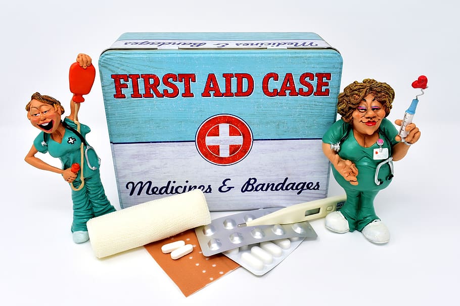 first aid, supply, nurse, rescue, emergency, medic, patch up