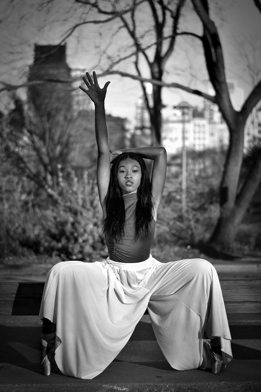woman doing pose, one person, real people, leisure activity, sitting HD wallpaper